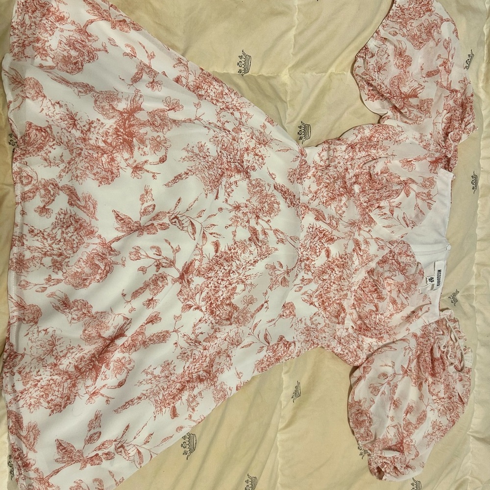 Missguided floral dress
